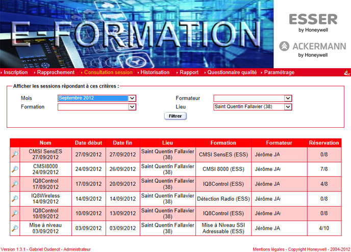 E-Formation - Honeywell